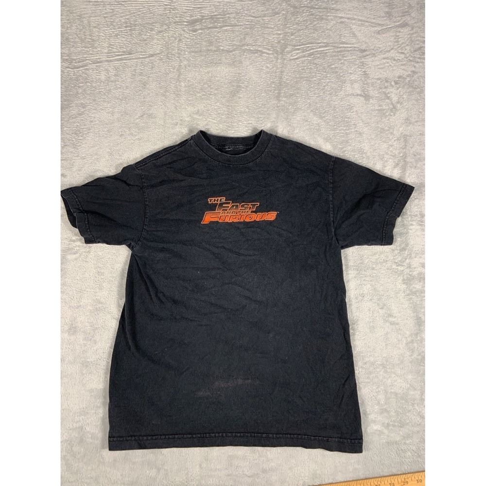 VTG The Fast and Furious Venom Flight Supra Graphic Men's T-Shirt M Black